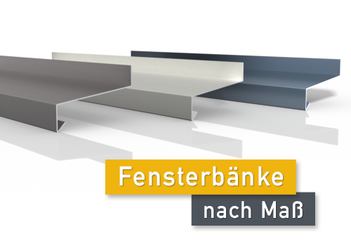 Fensterbank nach Maß - Individuell zugeschnitten